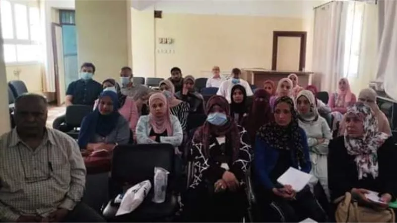تدريب فريق العدوى بصحة قنا على مكافحة 