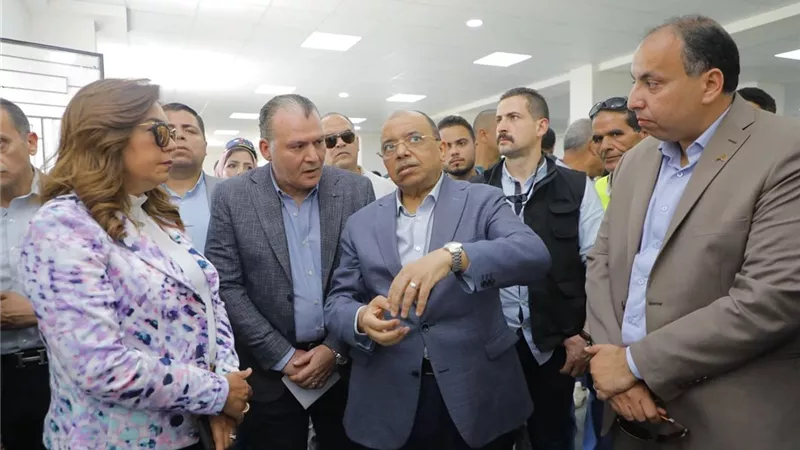 وزير التنمية المحلية ومحافظ دمياط يتفقدان مشروعات 