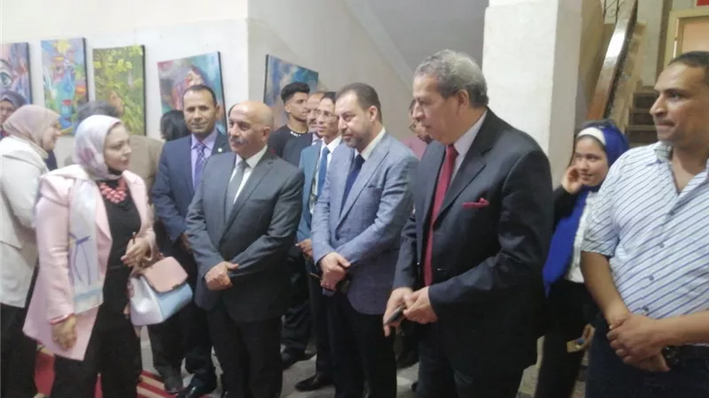 نائب رئيس جامعة الزقازيق يشهد حفل مشروعات تخرج طلاب التربية النوعية