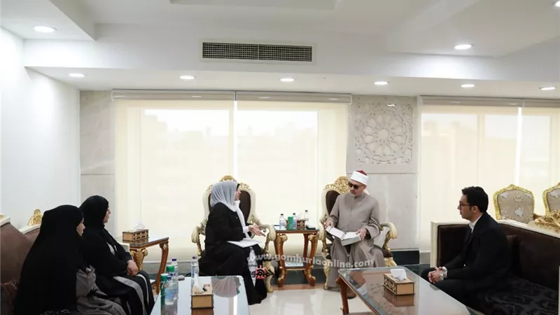 أمين «البحوث الإسلامية» يلتقي وفدًا من أوقاف عمان ويناقشان الاستفادة من الجهود العلمية للأزهر