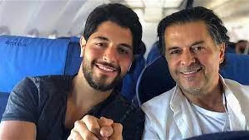 بهذة الكلمات ..نجل راغب علامة يهنئه بعيد ميلاده