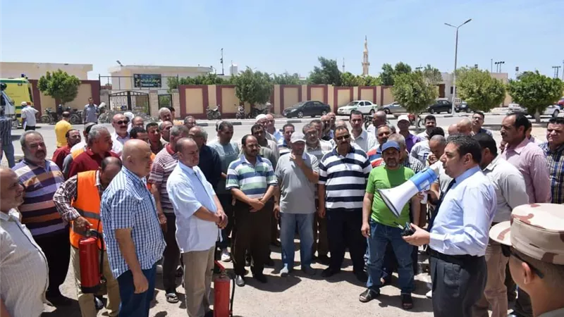 مديرية التربية والتعليم بجنوب سيناء تنفذ إخلاء قياسيا اليوم بزمن أقل من دقيقتين ونصف