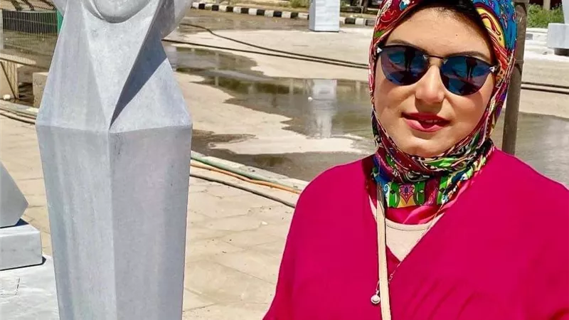 خشوع للفنانة دينا ريحان .. بسمبوزيوم مدينتي الدولي للنحت