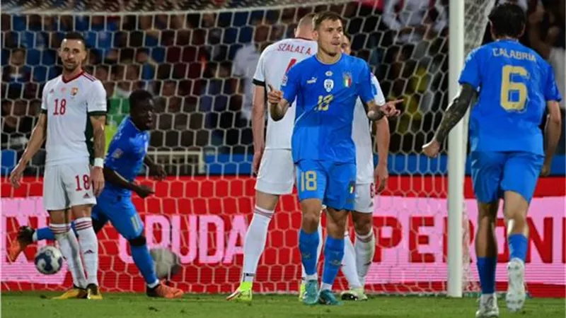 اهداف وملخص مباراة إيطاليا والمجر 2 / 1.. فيديو
