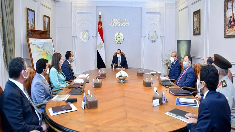الرئيس السيسي يتابع الموقف التنفيذي لـ مدينة مصر الدولية للألعاب الأولمبية بالعاصمة الإدارية الجديدة