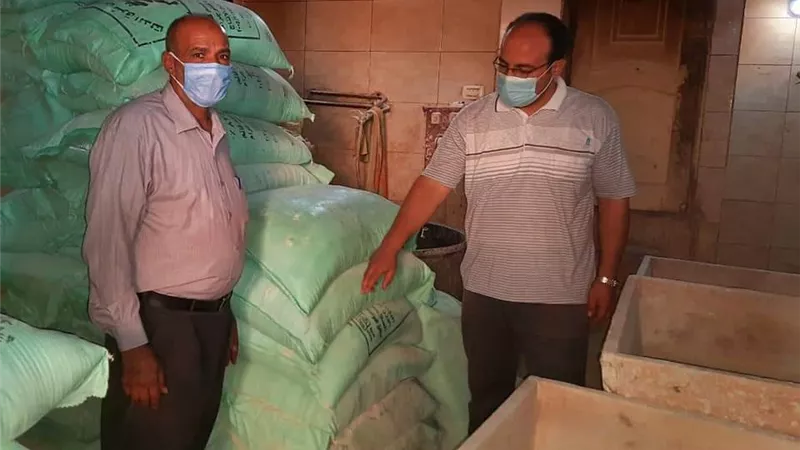 ضبط مخالفات دقيق وخبز وزيادة تسعيرة باجا