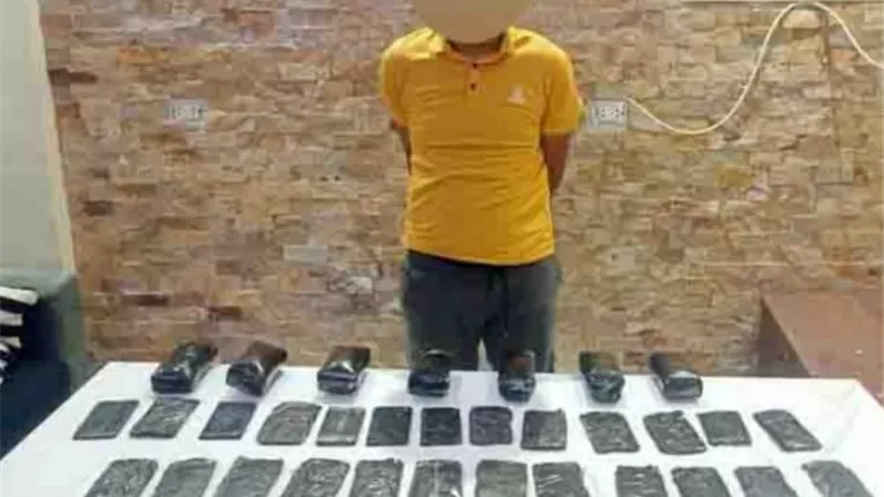 القبض على تاجر سيارات بـ6 كيلو حشيش في المرج