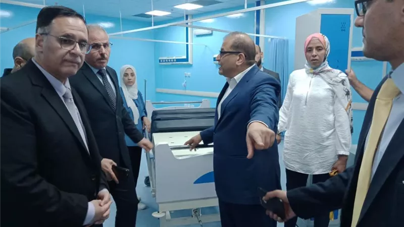 افتتاح تطوير أقسام مستشفيات جامعة القناة تزامنا مع احتفالات ثورة ٣٠ يونيو..صور