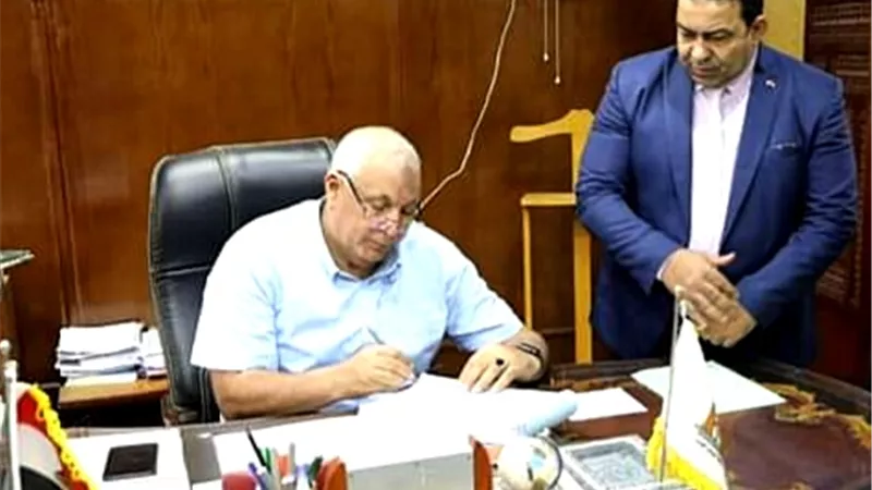 محافظ الوادي الجديد يعتمد الحد الأدنى للقبول بالمدارس الثانوية العامة