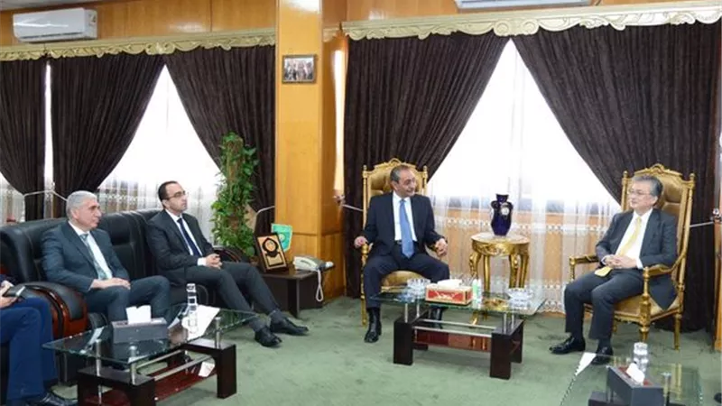السفير الياباني يستعرض الفرص الإستثمارية بالإسماعيلية..صور