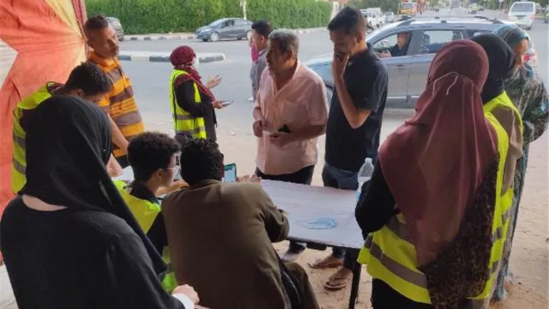 إقبال كبير على مقرات حزب مستقبل وطن مدينة بدر فى مبادرة 