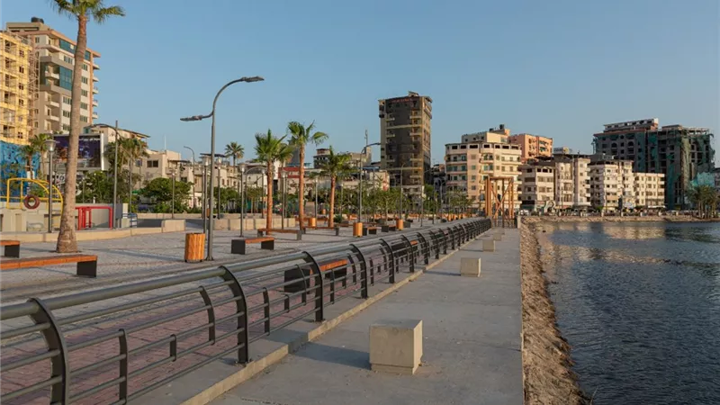 حديقة بنت الشاطئ في دمياط تتألق بحفل فنى لإستقبال زائريها..صور