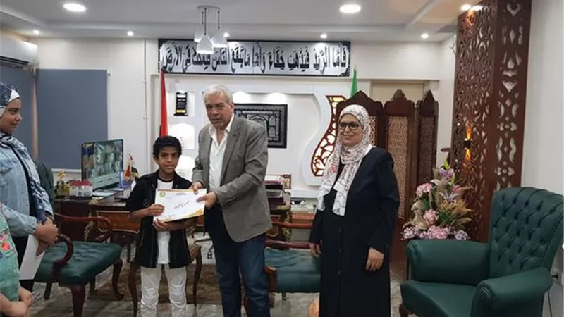 طلاب الإسماعيلية تصدروا الجمهورية في مسابقة