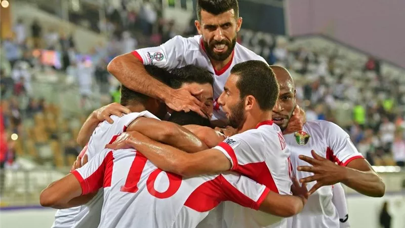 الاردن يتصدر مجموعته بتصفيات كأس آسيا بعد الفوز على اندونيسيا بهدف