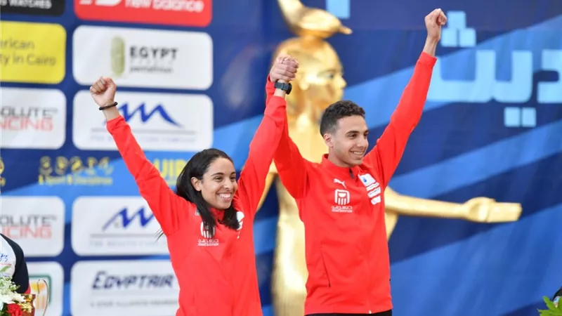 مصر تحصد برونزية الزوجى المختلط فى كأس العالم للخماسى الحديث
