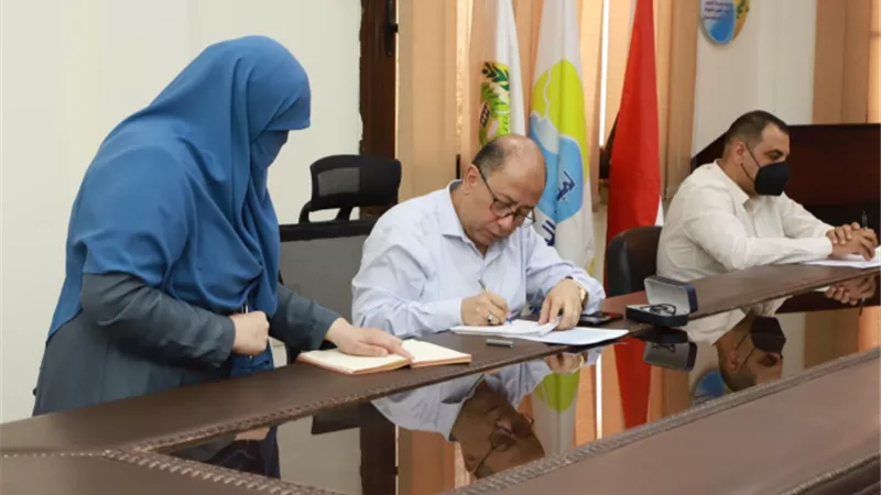 مياه أسيوط تعقد اجتماعا لتأكيد المعاينة الفعلية لتنفيذ الوصلات المنزلية