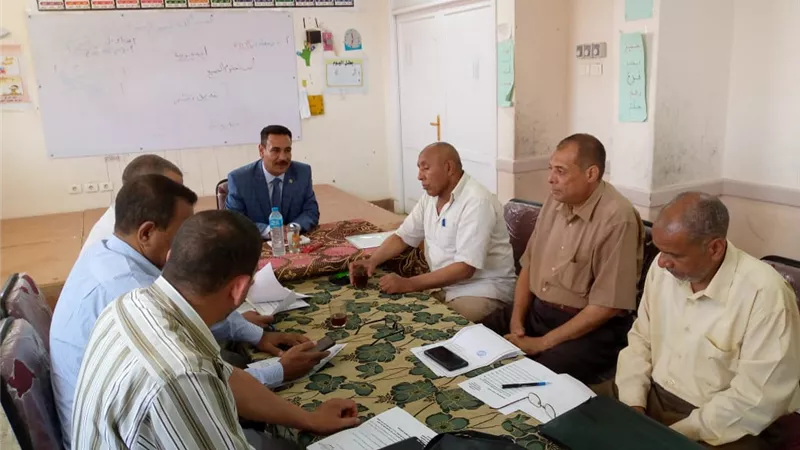 إدارة تعليم قوص تجتمع للتأكيد على جاهزية لجان وإستراحات الثانوية العامة