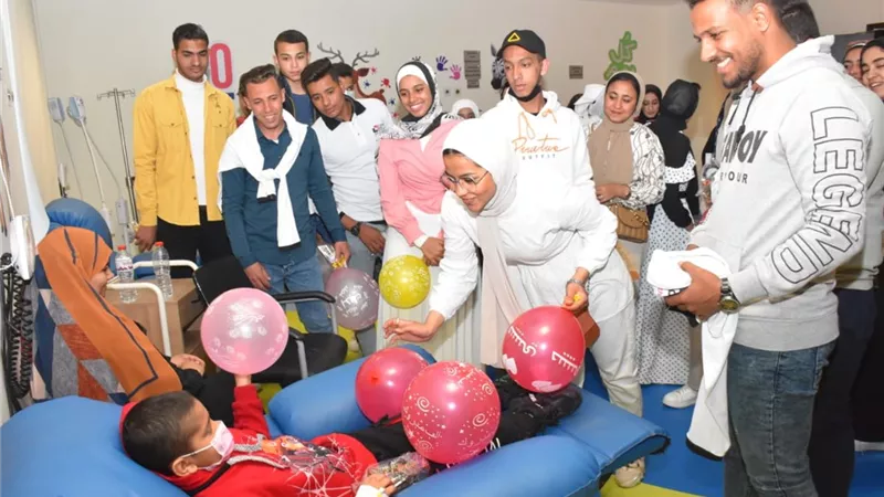 مستشفي شفاء الاورمان بالأقصر تشكر المتبرعين بالدم ودعمهم لمرضي السرطان فى الصعيد