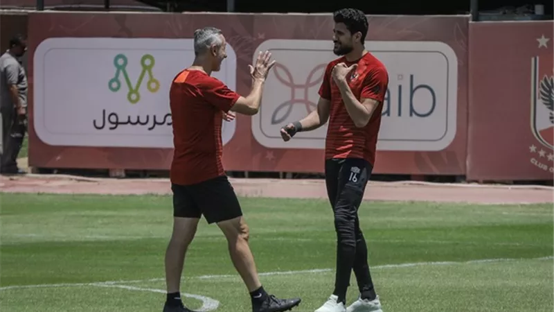 الأشعة تحدد موعد عودة حارس الأهلي للتدريبات