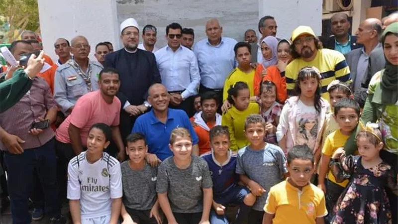 وزير الرياضة قمة السعادة بأنشطة شباب الخارجة من ذوى الهمم والارادة