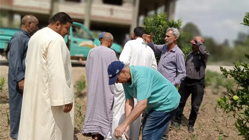 جامعة القناة تطلق فوافل تنموية لقرية النصر بالإسماعيلية..صور