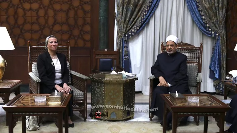 الإمام الأكبر يعلن استعداد الأزهر استضافة قمة قادة الأديان للتوعية بأزمة تغير المناخ