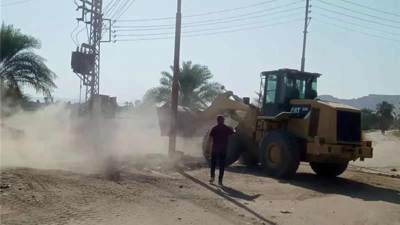 تنفيذ الإزالة الفورية للبناء المخالف بالشرقية