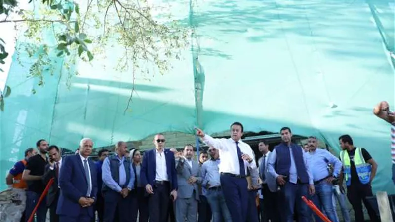 القائم بعمل وزير الصحة يوجه بتطوير مستشفى مارينا فى مطروح