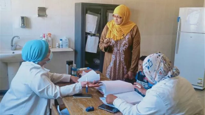 صحة الإسماعيلية تعالج 900 حالة بالجرايشة..صور
