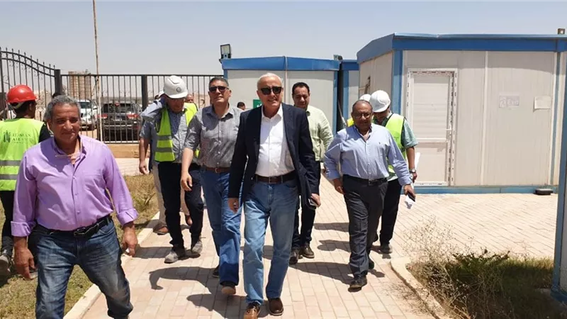 الاسكان : جارٍ الآن استكمال الأعمال الأخيرة لتشغيل محطة التنقية باكتوبر