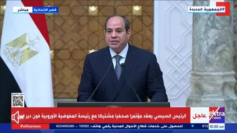 اهم تصريحات الرئيس السيسى فى مؤتمر اليوم