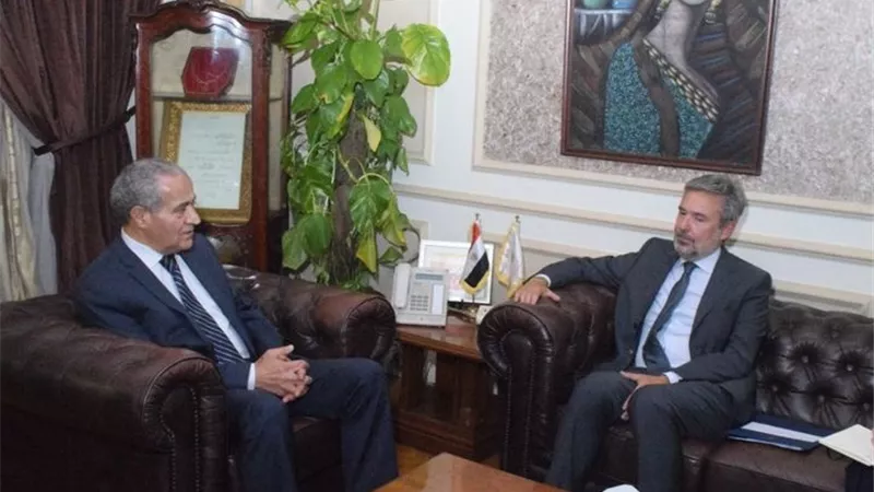 وزير التموين: إيطاليا تشارك في إنشاء 6 صوامع حقلية