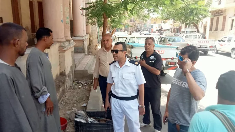 ١٩ محضر ومخالفة فى حملة لجهاز البيئة بمدينة الأقصر