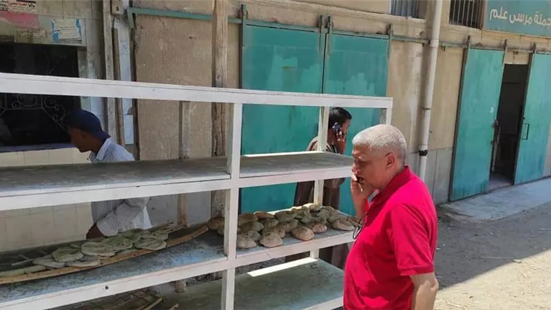 رئيس مدينة مرسى علم : المرور على المخابز والتأكد من جودة ووزن الرغيف
