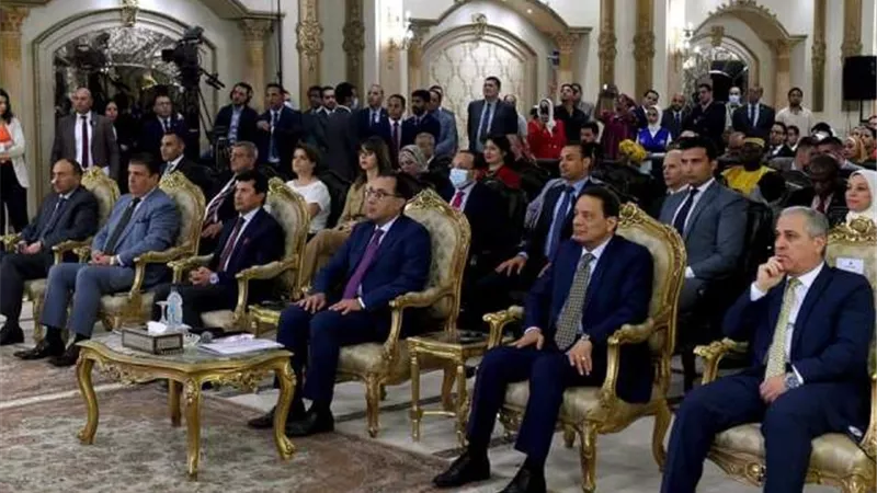 مدبولى ينقل للحضور تحيات الرئيس السيسي.. ويؤكد: الدولة تحرص على تمكين الشباب في المناصب القيادية
