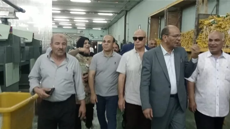 نواب السويس بمستقبل وطن يتفقدون شركة مصر إيران