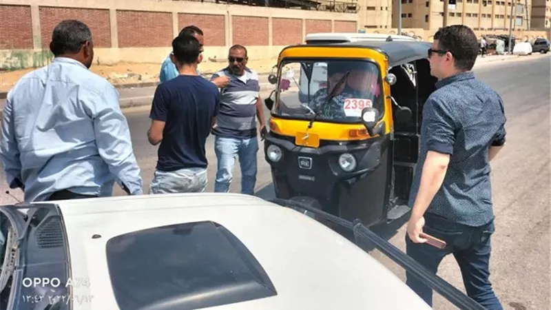 جهاز مدينة العبور: ضبط عدد (١٦٠) توكتوك خلال شهر