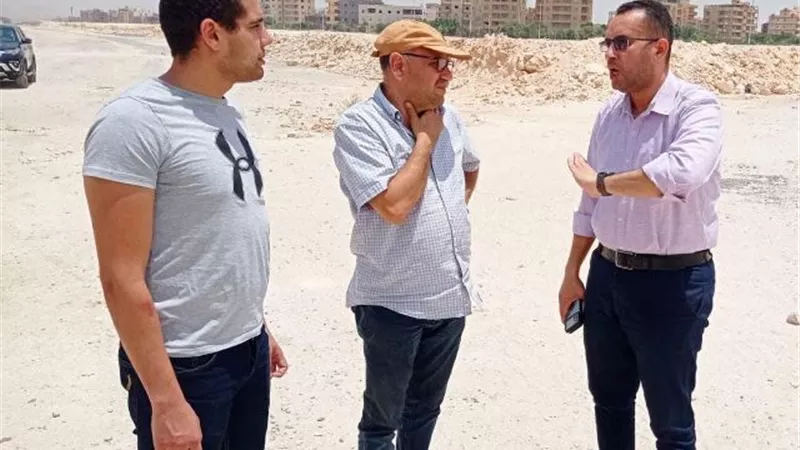 تعرف على أخر أعمال التطوير فى المنطقة الإستثمارية فى مدينة 15 مايو.. بالصور