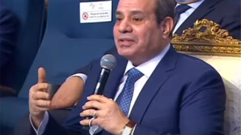 السيسى: الامن والاستقرار اذا غابا عن دولة .. لن تتقدم أبدا