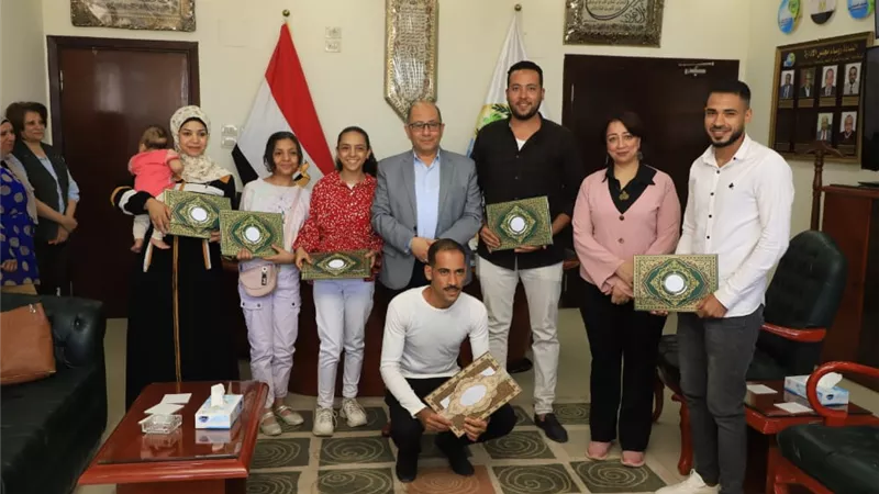 مياه أسيوط تكرم الفائزين في المسابقة الفنية كدعوة جديدة لترشيد المياه