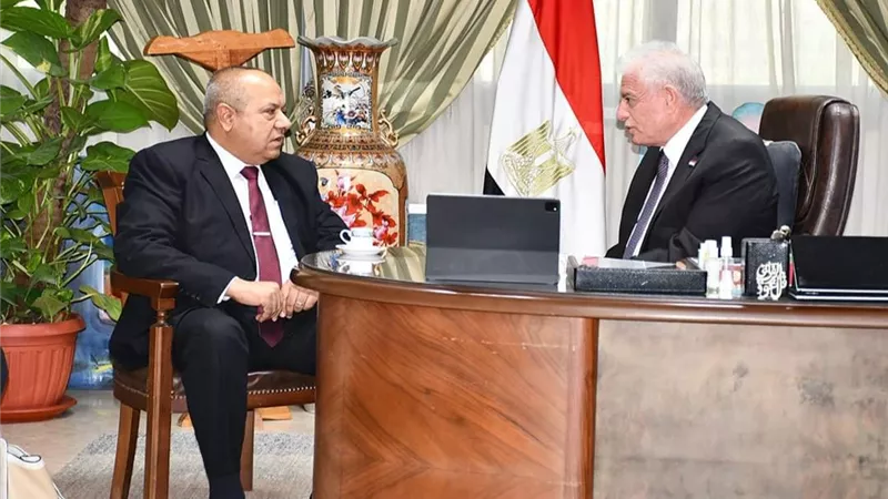 فودة يهنىء المهندس سامى ابو وردة بمنصبة الجديد