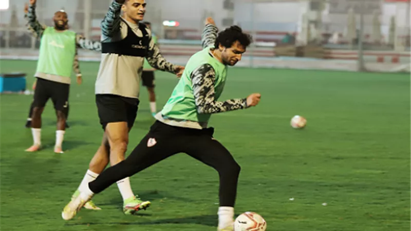 حارس الزمالك يواصل تدريباته فى الجيمانيزيوم.. وفحص طبى لـ محمود علاء