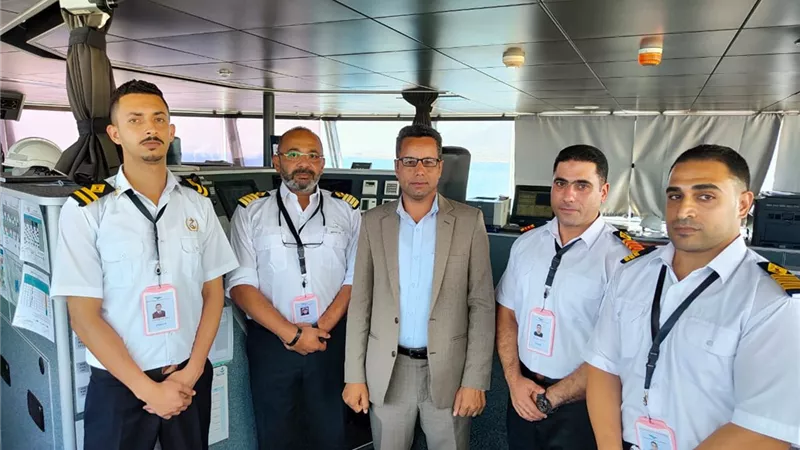 بعد توقف عامين..ابحار العبارة الرياض من ميناء سفاجا البحرى إلي ميناء جيزان السعودى..فيديو