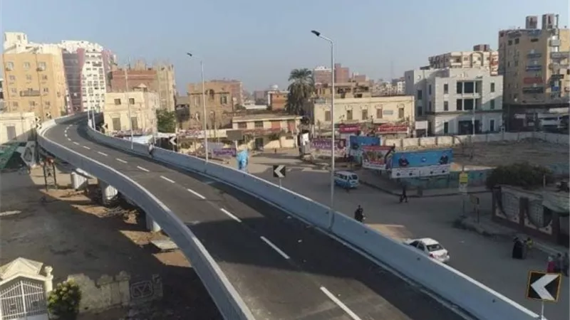 غلق كوبرى المديرية القديم أمام السيارات ببنى سويف