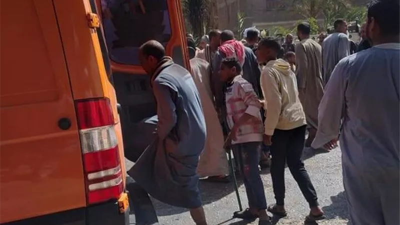 مصرع طفل دهسا اسفل سيارة نقل مواد بترولية بالدقهلية