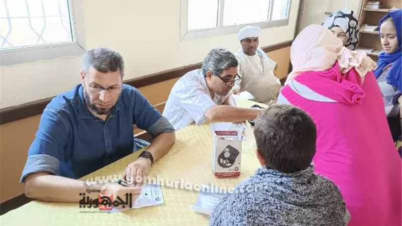 جامعة السادات تنظم مشروع بيئى تنموى بقرية 