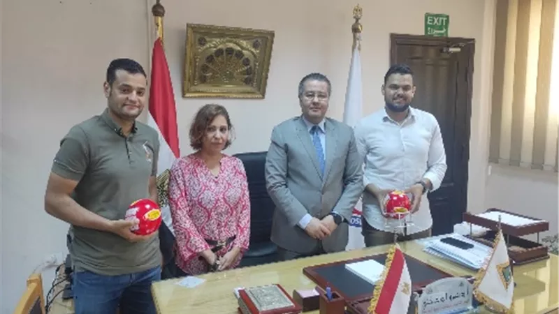 الدخاخنى: بنها الجامعى من اوائل مستشفيات القليوبية التى وفرت كرات الإطفاء ذاتية التشغيل