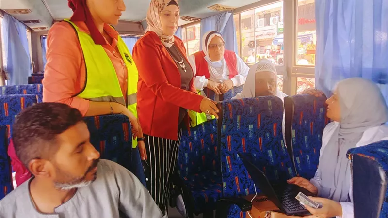 مستقبل وطن الشروق ينظم فاعلية طرق الأبواب لتطعيم المواطنين ضد كورونا