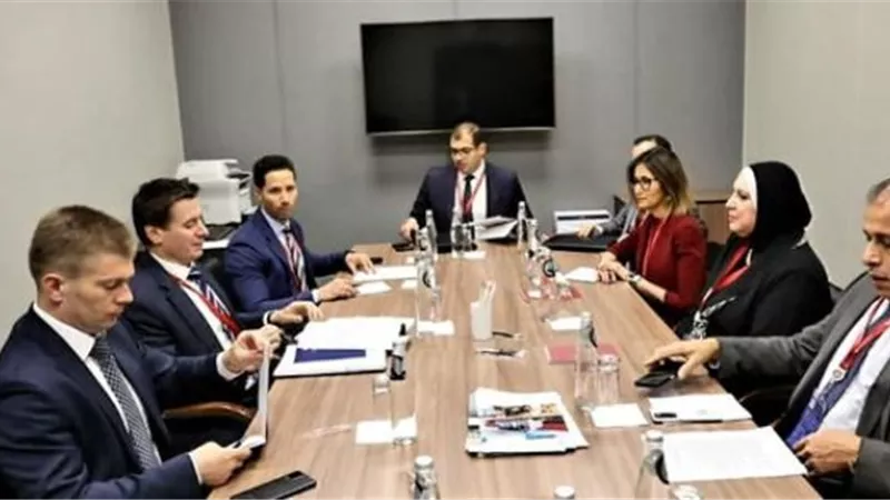 نيفين جامع تستعرض مع وزير تجارة الاتحاد الأوراسي موقف اتفاق التجارة الحرة