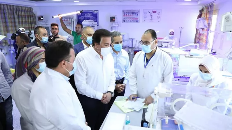 عبدالغفار يوجه برفع كفاءة الغرف الفندقية ووضع خطة شاملة لصيانة مرافق مستشفى زفتى العام
